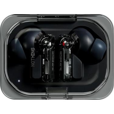 Imagem de Nothing Ear (a) Fones de ouvido Bluetooth compatíveis com Android/iOS 2024 com integração ChatGPT, cancelamento de ruído híbrido de 45 dB, equalizador, conexão dupla, bateria de 42,5H, resistência à