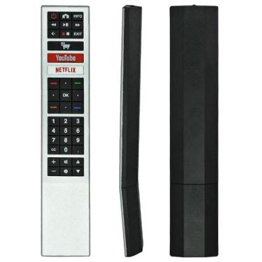 Imagem de Controle Remoto PARA Tv Aoc Smart 4k Led 32 42 50 COMPATÍVEL - MB Tech