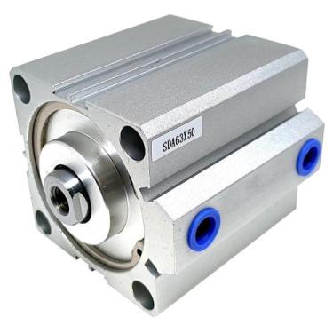Imagem de Cilindro Pneumático Sda Rosca Femea Modelo 63X50 - Eng