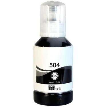 Imagem de Refil de Tinta Compatível Epson L6191 T504120 Black - Toner Vale