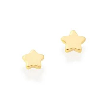 Imagem de Brincos banhado ouro 3x 24k 18k e 22k ou prata 925 femininos pequenos 