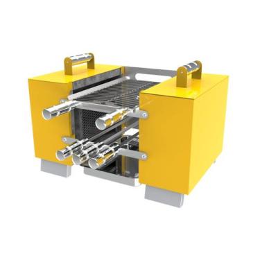 Imagem de Churrasqueira Para Apartamento SEM FUMAÇA 1 grelha 3 Espetos HOTBOX PR