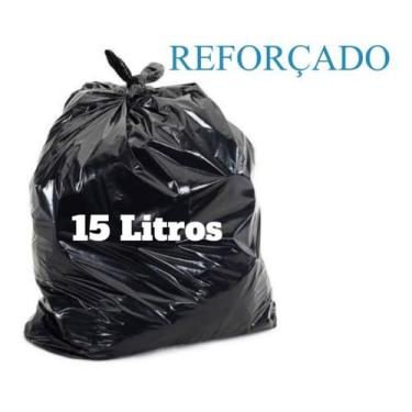 Imagem de SACO Para LIXO Rolo Reforçado  15 Litros C/40 - Lafra