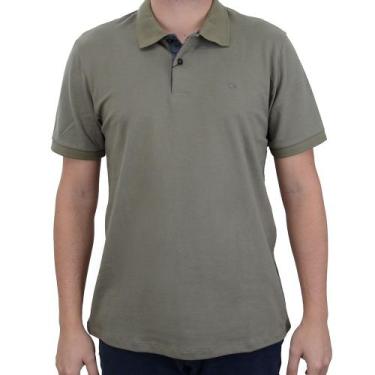 Imagem de Camisa Polo Masculina Ogochi Essencial Slim Verde - 007490, M