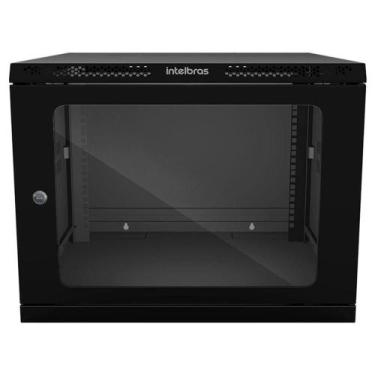 Imagem de Mini rack desmontável de parede 8U - 19 x 570mm - Intelbras MRD 857