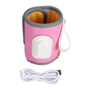 Imagem de Aquecedor de Leite Portátil para Viagens, Aquecedor de Leite para bebê para Leite Materno ou Fórmula, Controle Preciso de Temperatura, Aquecedor de Mamadeira Portátil, Aquecedor