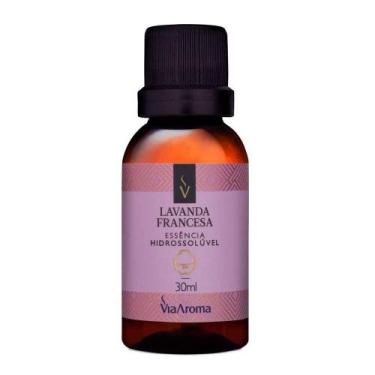 Imagem de Essencia hidrossoluvel 30ml lavanda francesa - via aroma