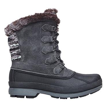 Imagem de Propét Bota de neve feminina Lumi Tall Lace, Cinza, 8