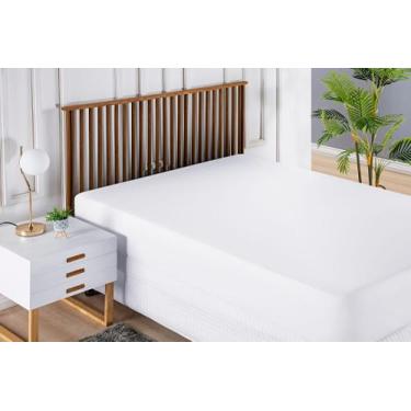 Imagem de Protetor de Colchão Impermeável Casal King Microblock Branco - Feira d