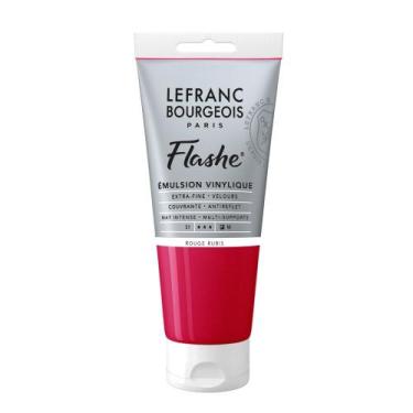 Imagem de Tinta Acrílica Flashe Lefranc 80ml 388 Ruby Red - Lefranc Bourgeois, F