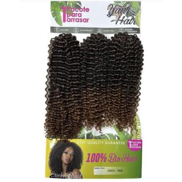 Imagem de Cabelo Bio Fibra Agatha Cacheado Yan Hair Natural 300gr - D&D Commerce