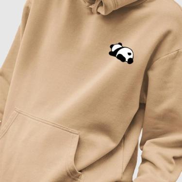 Imagem de Blusa Moletom Genuine Grit Masculina Estampada Algodão 30.1 Panda, Beg