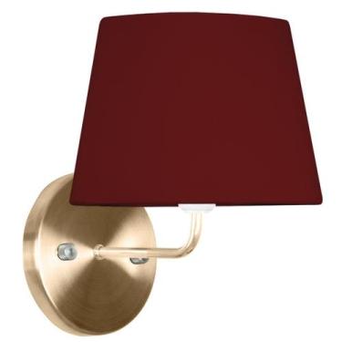 Imagem de Arandela New Cobre De Cupula Tradicional Vermelho - MARRYLUZ