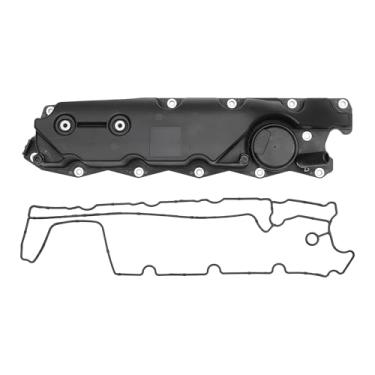 Imagem de Partuto Tampa da válvula do motor Nº 31319643 Tampa de balancim da válvula dianteira para Volvo S60 3.0L 2011-2016 Plástico Preto com Junta