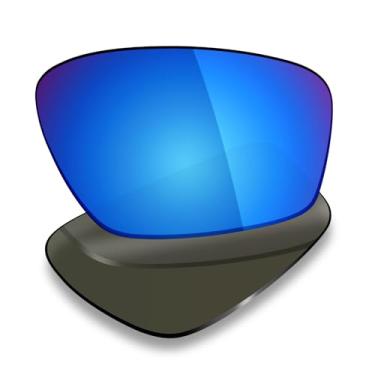Imagem de Mryok Lentes de reposição polarizadas para Oakley Crosslink Zero Asian Fit OX8080 58 mm - Azul gelo