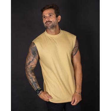 Imagem de Regata Oversized - Toppen Jeans, GG, Creme
