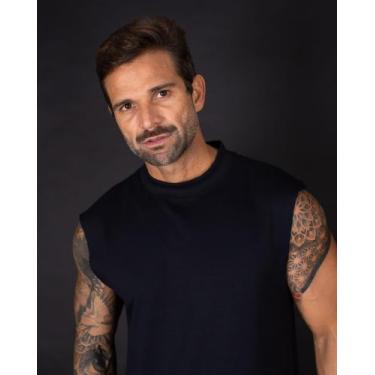 Imagem de Regata Oversized - Toppen Jeans, GG, Preto