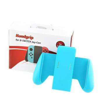 Imagem de Grip Suporte De Controle Joy Con Nintendo Switch Case Azul - TechBrasi