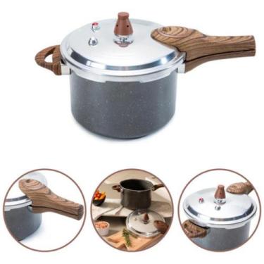 Imagem de Panela de Pressão Brinox Pressure 4,2 Litros com Revestimento Antiader