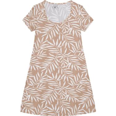 Imagem de Vestido Manga Curta Viscolycra Estampado Malwee Ref. 84980