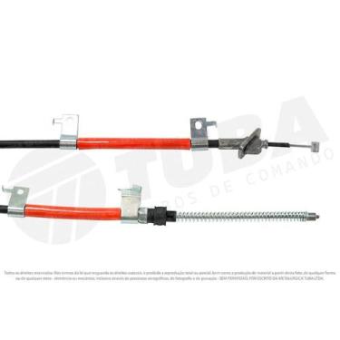 Imagem de CABO FREIO MAO TRASEIRO LE para S10 2.4 FLEX 14/15 (2115MM) - TUBA