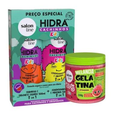 Imagem de Kit Salon Line Hidra Cachinhos + Gelatina Melancia