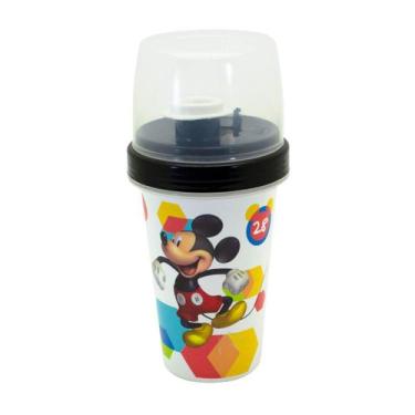 Imagem de Copo Mini Shakeira Infantil Plástico 320ml Personagens Plasútil, Micke
