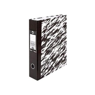 Imagem de Pasta Az Ofício Larga Lombo 75mm Zebrada Dac