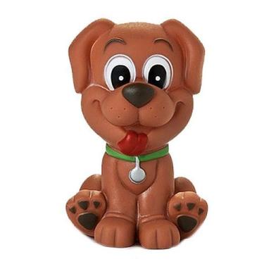 Imagem de Brinquedo De Vinil Para Bebê A Partir De 3 Meses - Cachorro - Maralex