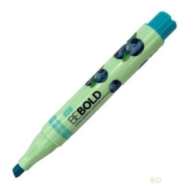 Imagem de Marca Texto Com Aroma de Frutas Be Bold NEWPEN, Azul