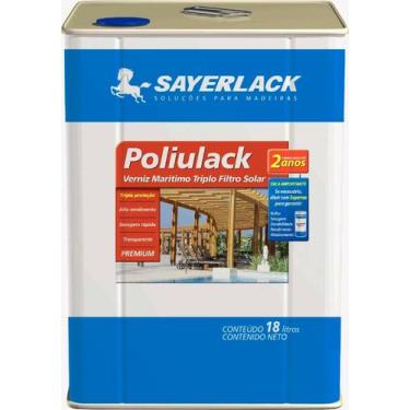 Imagem de Verniz incolor bril 18l maritimo poliul saye 2300 - POLIULACK
