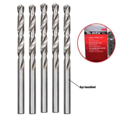 Imagem de Broca de Aço Rápido 13 MM Kit com 5 Peças para Metais 720309 MTX - 000
