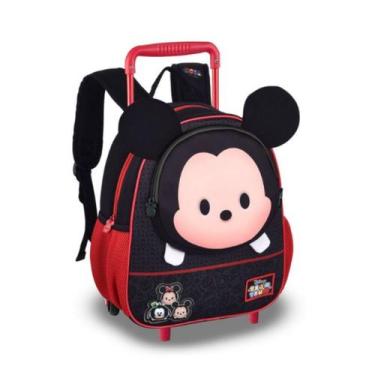 Imagem de Mochila de Rodinhas Infantil Tsum Tsum Mickey Mouse - Clio - Clio Styl