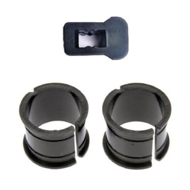 Imagem de Bucha de tubo de deslocamento automático + kit de reparo de para-choques de alavanca de câmbio compatível com a maioria das vans Ford E150 E250 E350 e 1991-2007 F150 F250 F350 caminhões Shifter Bush