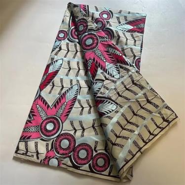 Imagem de Tecido cera dourada africana algodão material rapper Batik Ankara original de alta qualidade novo material pagne manutenção para costura (como imagem-09)