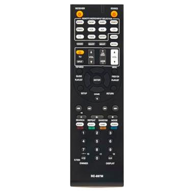 Imagem de Controle remoto de substituição RC-897M de áudio e vídeo compatível com receptor AV Onkyo HT-S5800 TX-SR343 HT-S5805 HT-R494 HTS5800 TXSR343 HTS5805 HTR494