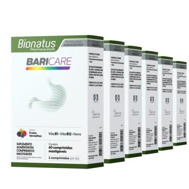 Imagem de 6x baricare bionatus vitamina bariatrica 60comp