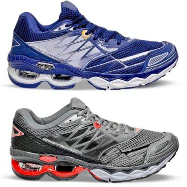 Imagem de Kit 2 Pares Tenis Masculino Esportivo Wave Orks Academia Corrida Confo