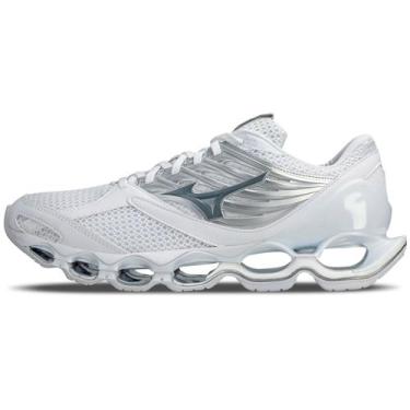 Imagem de Tênis Unissex Mizuno Wave Prophecy 13-S, Branco, 36