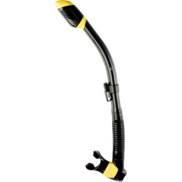Imagem de Respirador Snorkel de Mergulho Cressi Supernova Dry - Amarelo/preto