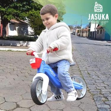 Imagem de Bicicleta Infantil sem Pedal Azul -  Equilibrio e coordenação - MARAL