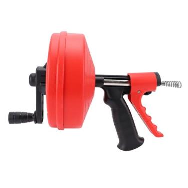 Imagem de Desentupidor De Canos, Desentupidor De Tubos De Aço Flexível Use Desentupidor Manual Ou Elétrico Ferramenta De Remoção De Pelos Para Desentupir Pia E Ralo De Cozinha E Banheiro