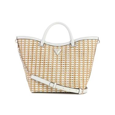 Imagem de GUESS Bolsa Atalia, Natural/Branca, Natural/branco, One Size