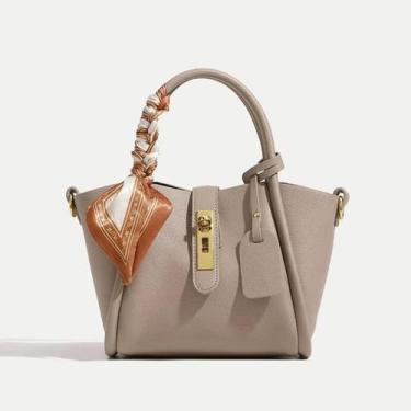 Imagem de Bolsa Feminina Executiva Transversal Resistente Passeio - Alwy