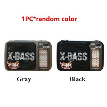 Imagem de Rádio retro portátil de alta sensibilidade fm am SW1-2 rádios receptor