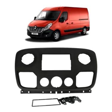 Imagem de Moldura para central multimidia MP5 9 E 10 pol 2 din renault master 2013 A 2021 89/E25