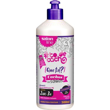 Imagem de Creme Para Pentear Salon Line To De Cacho Cachos Dos Sonhos 500ml