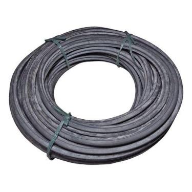 Imagem de Perfil acabamento vidros colados rolo 25 metros universal/pa - METALSY