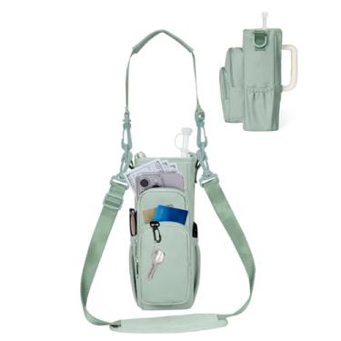 Imagem de sportsnew Bolsa de transporte para garrafa de água com bolso para celular Stanley Brumate era 850 g, acessórios isolados para garrafa de água, bolsa com alça Stanley Cup Sling Bag com capa de canudo