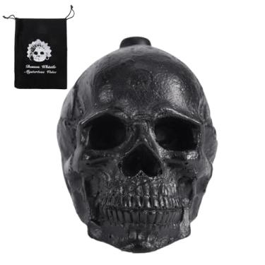 Imagem de Apito da Morte Asteca, Autêntico Apito Asteca da Morte 125 decibéis Apito de Grito Mais Alto, Perfeito para o Dia das Bruxas Festival dos Mortos Celebração Presente Colecionável